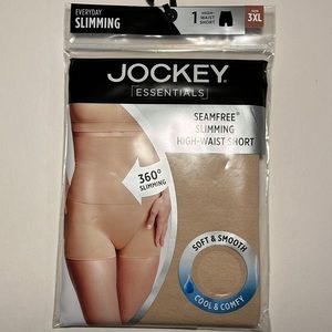 Jockey High Waist Seamfree Slimming Short ~ Nude ~ 3X